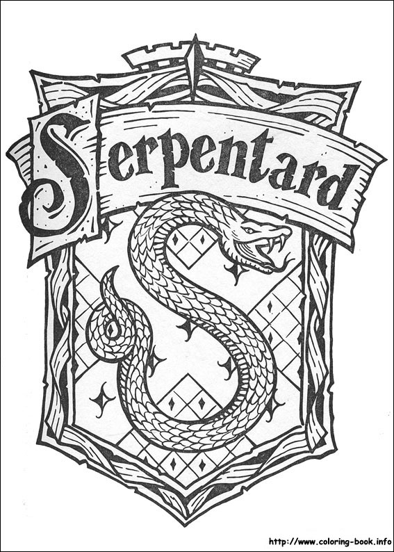 Harry Potter coloring picture